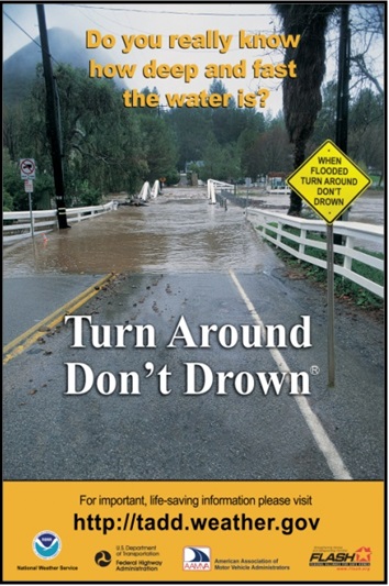 Turn Around, Don’t Drown!