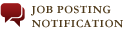 Click here to be notified about new job postings.